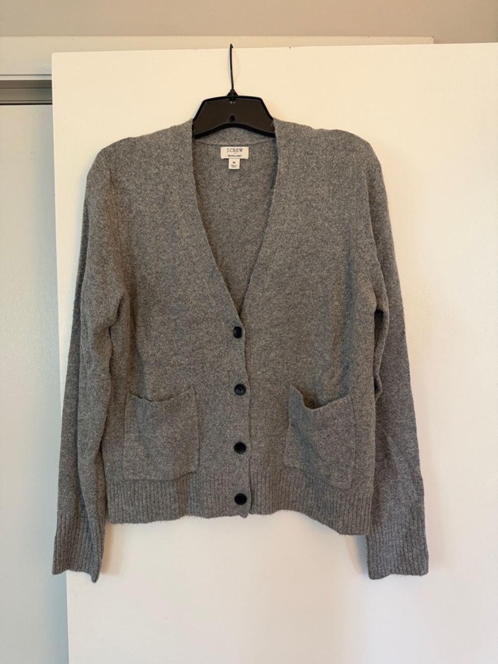 J Crew Factory extra soft v-neck cardigan